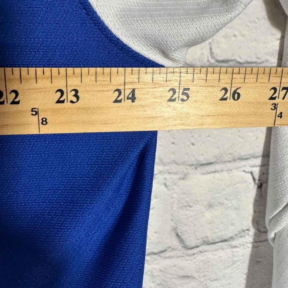 Jordan Brand Mens XL Blue White Long Sleeve Shooting Shirt S40610NAC Jumpman